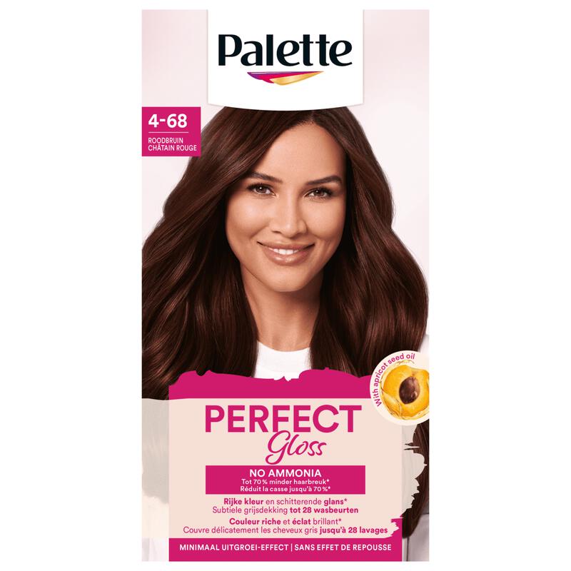 Poly Palette Perfecte Gloss Color Haarverf 468 Subtiel Mahonie