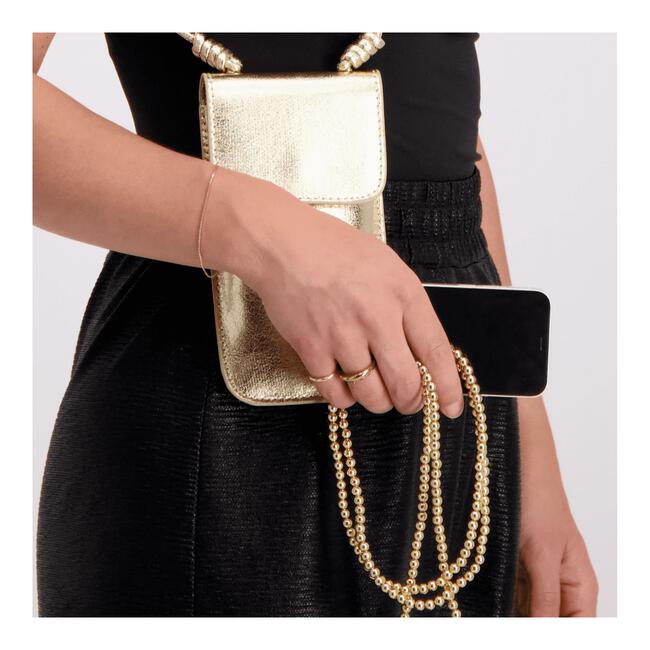 Splendid Telefoontasje Goud 