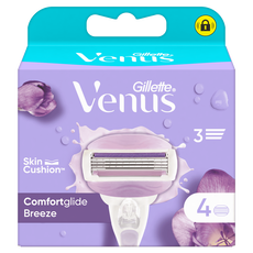 Gillette Venus ComfortGlide Breeze Navulmesjes 4 Stuks