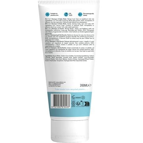 Naïf Baby & Kids 2 in 1 Shampoo & Body Wash 0% Parfum 200 ML