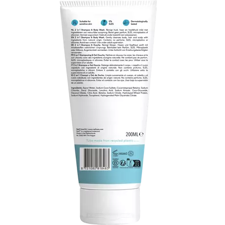 Naïf Baby & Kids 2-In-1 Shampoo & Body Wash 0% Parfum 200 ML