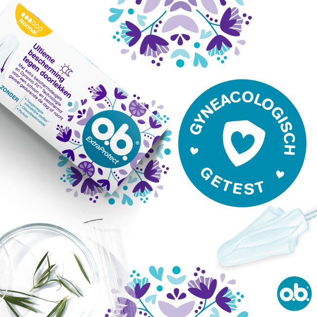 o.b. Extra Protect Tampons Super 16st