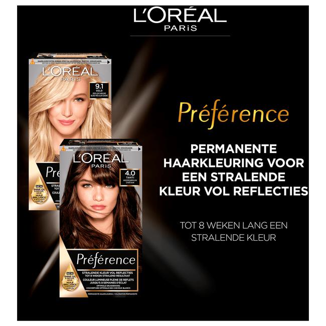 L'Oréal Paris Préférence 3 Donkerbruin Haarverf