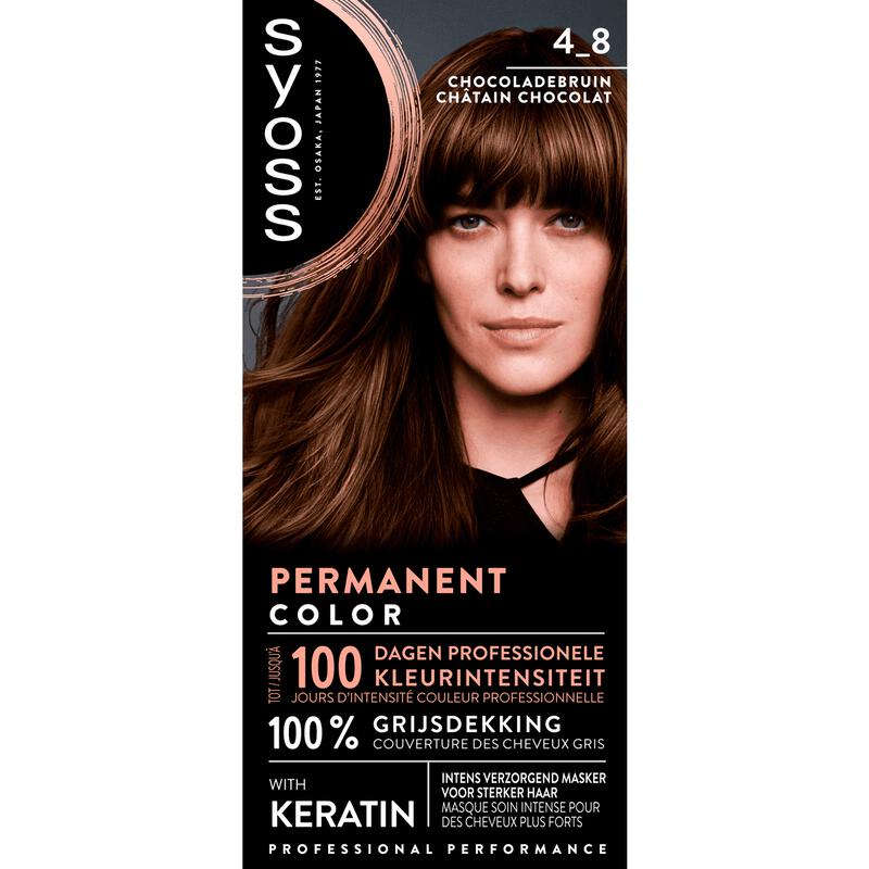 Syoss Haarverf 4-8 Chocoladebruin