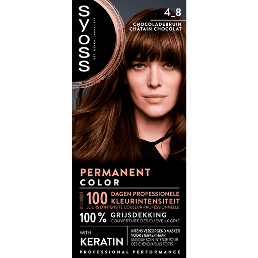 Syoss Haarverf 4-8 Chocoladebruin