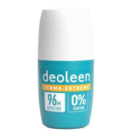 Deoleen Derma Extreme Deodorant Roller 96H 50 ML