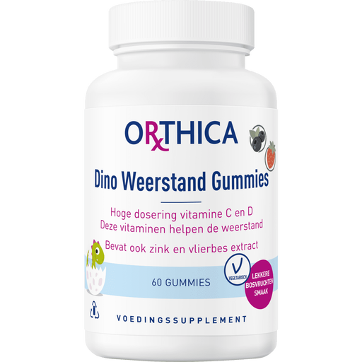 Orthica Dino Weerstand Gummies 60 stuks