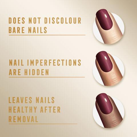 Max Factor Miracle Pure Vegan Nagellak 373 Regal Garnet