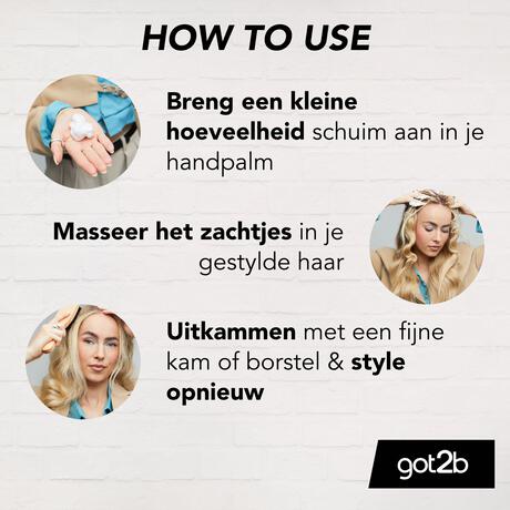 Got2B Unglued Mousse 150 ML