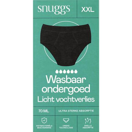 Snuggs Incontinence Black XXL