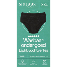 Snuggs Incontinence Black XXL