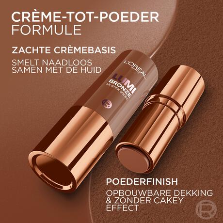 L'Oréal Paris Lumi Bronze Le Stick Soleil Bronzer 130 Sunset Doré