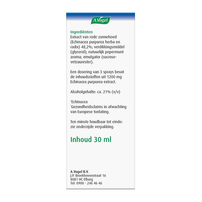 A.Vogel Echinaforce Immuunspray1* 30 ML