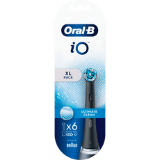 Oral-B iO Ultimate Clean Opzetborstels Zwart 6 Stuks
