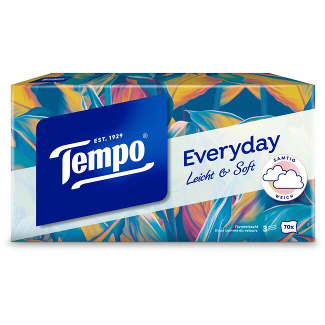 Tempo Light Box Tissues 70 stuks