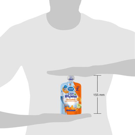 Nestlé Little Rockets Smoothie Appel Wortel Pompoen 2+