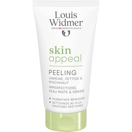 Louis Widmer Skinappeal Peeling Zonder Parfum 50 ML