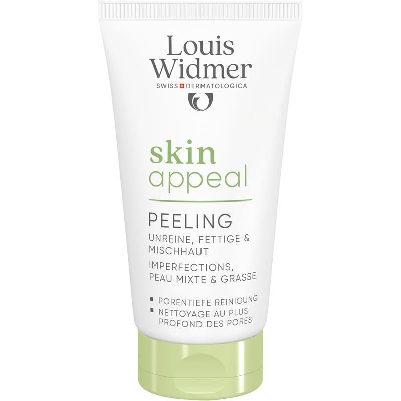 Louis Widmer Skinappeal Peeling Zonder Parfum 50 ML