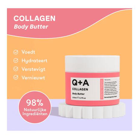 Q+A Collagen Body Butter 200 ML