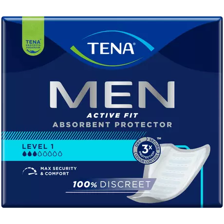 TENA Men Active Fit Absorbant Protector Level 1 Incontinentieverband 12 stuks