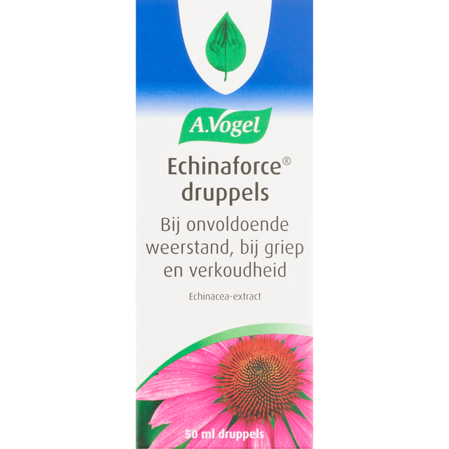 A.Vogel Echinaforce | Bij onvoldoende weerstand en griep