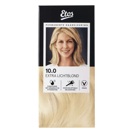 Etos Permanente Haarkleuring 10.0 Extra Lichtblond