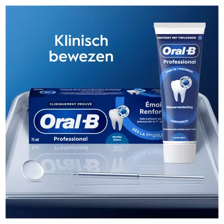 Oral-B Professional Glazuurversterking Zachte Munt Tandpasta 75 ML