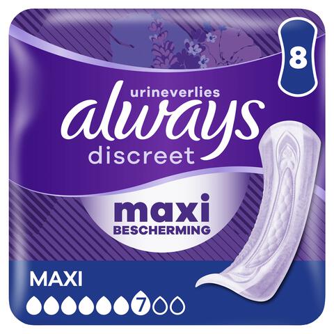 Always Incontinentieverband Discreet Maxi 8 stuks