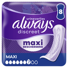 Always Incontinentieverband Discreet Maxi 8 stuks