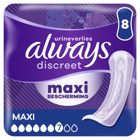 Always Incontinentieverband Discreet Maxi 8 stuks