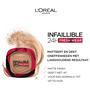 L'Oréal Paris Infaillible 24H Fresh Wear Foundation in a Powder 245 Golden Honey