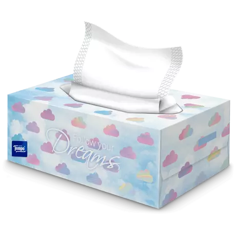 Tempo Everyday XXL Light box 3-Laags Tissues 140 stuks