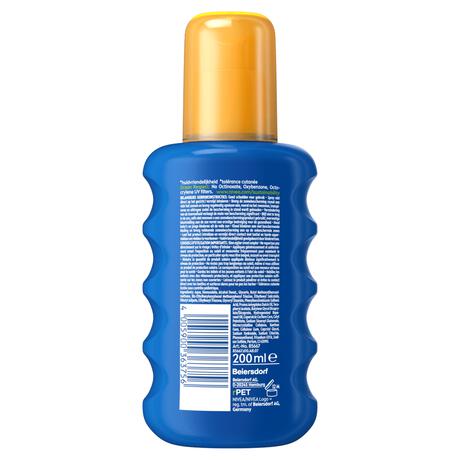 NIVEA SUN Kids Protect & Hydrate Zonnebrand 5 in 1 Gekleurde Spray SPF50+ 200 ML