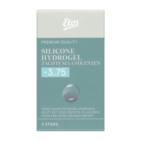 Etos Silicone Hydrogel Zachte Maandlenzen -3.75 3st.