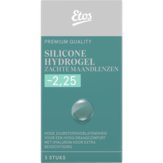 Etos Silicone Hydrogel Zachte Maandlenzen -2.25 3st.