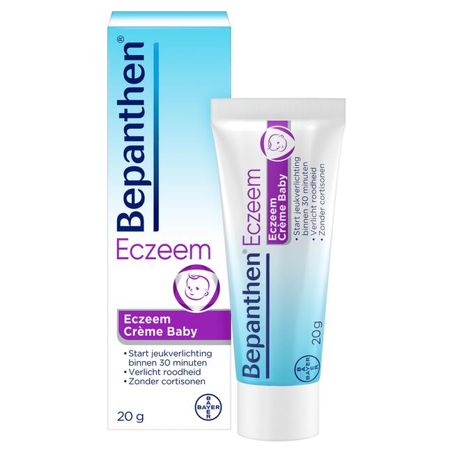 Bepanthen Eczeem Crème Baby Verlicht Jeuk En Roodheid Bij Mild Tot Matig Eczeem 20 GR