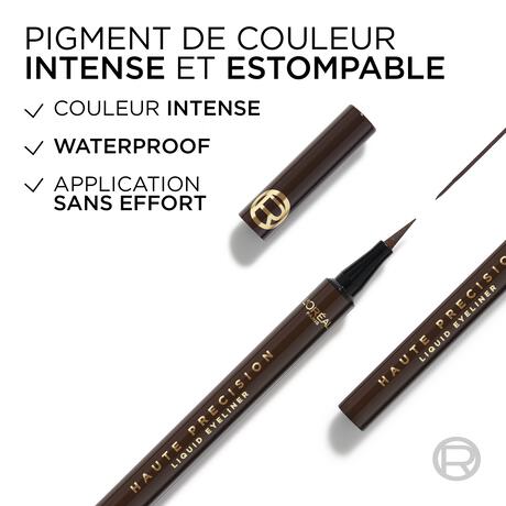 L'Oréal Paris Haute Precision Eyeliner 02 Brun Leather Bruin