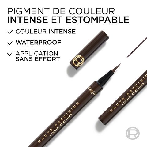 L'Oréal Paris Haute Precision Eyeliner 02 Brun Leather Bruin