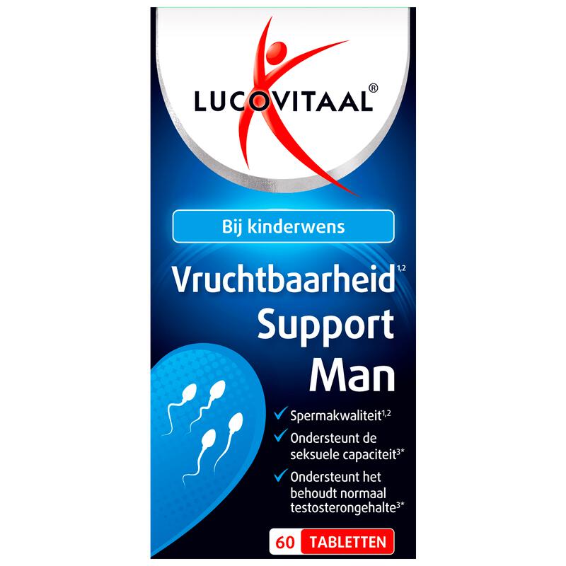 Lucovitaal Vruchtbaarheid Support Man Tabletten 60 stuks