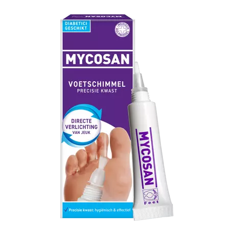Mycosan Voetschimmel Behandeling Met Precisiekwast 15 ML