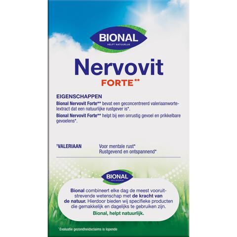 Bional Nervovit Forte Tabletten Tabletten 45 stuks