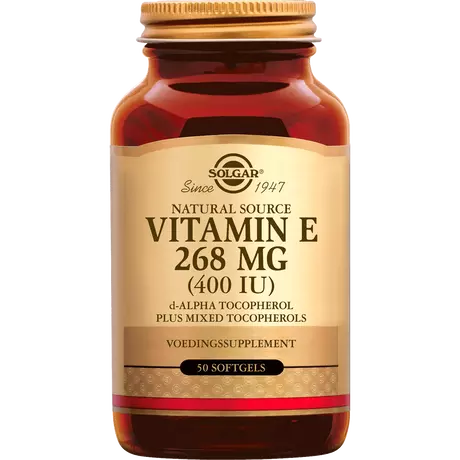 Solgar Vitamine E 268 MG/400 IU Softgels 50 stuks