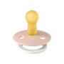 BIBS Glow in the dark Fopspeen Two Pack Natuurlijk Rubber Blush/Vanilla Maat 2