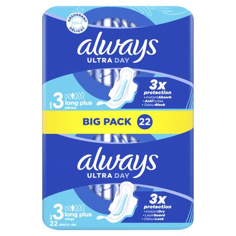 Always Maandverband Ultra Long Plus Wings Big Pack