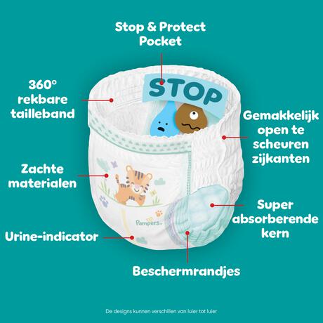 Pampers Baby Dry Pants Voordeelbox Luierbroekjes Maat 4 9-15 KG 114 stuks