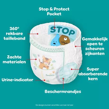 Pampers Baby Dry Pants Voordeelbox Luierbroekjes Maat 4 9-15 kg 114 stuks