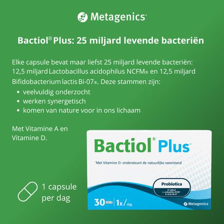 Bactiol Plus Capsules 30 stuks