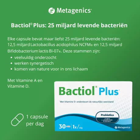 Bactiol Plus Capsules 30 stuks
