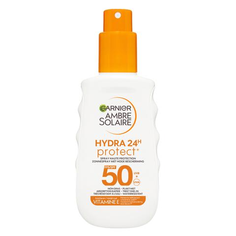 Garnier Ambre Solaire Hydra 24h Protect Hydraterende Milk Spray SPF 50 150 ML