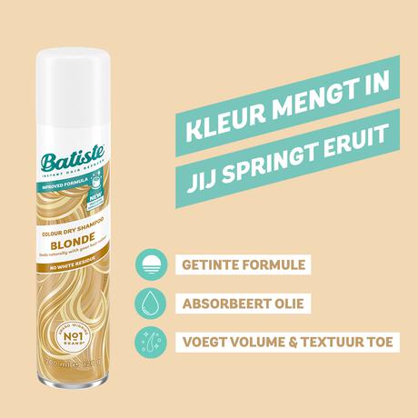 Batiste Hint of Colour Light Blonde Droogshampoo 200 ML